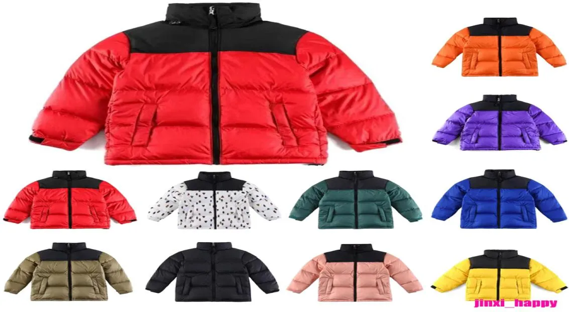 Enfants Marque De Luxe Vers Le Bas Manteau Le Visage Puffer Veste Nord Vers Le Bas Manteau D'hiver Épaississement Chaud Loisirs Men039s Vêtements Mode Outd1993662