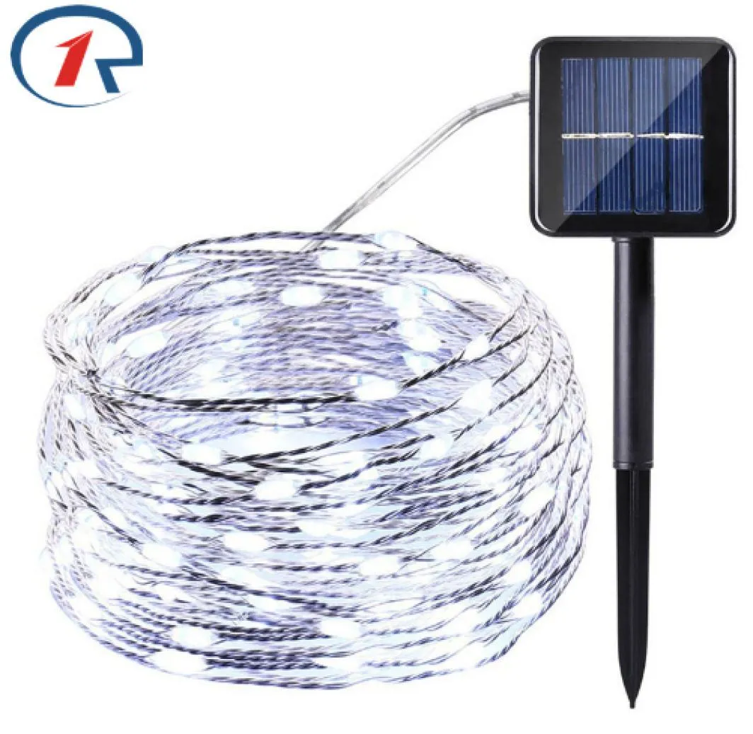 20 م 200 LED الأسلاك النحاسية LED Solar String Fairy Lights جودة لوحة الطاقة الشمسية لامبارا لديكور حديقة عيد الميلاد 4735269