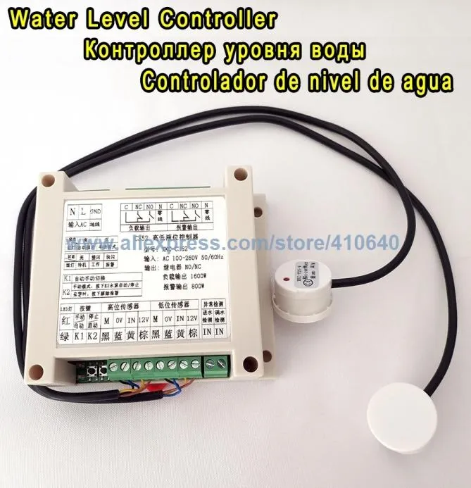 Controlador flutuante de nível de líquido sem contato Tanque de água Controlador automático de nível de água Sistema de detecção de nível de água DA FÁBRICA3656854