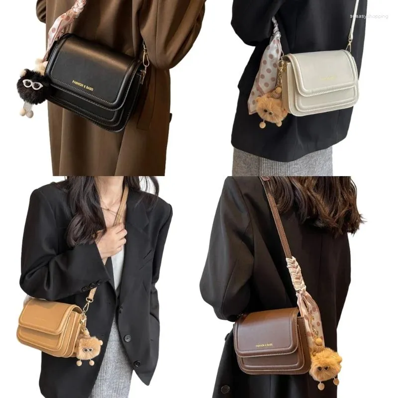 Umhängetaschen Stilvolle Damentasche PU-Umhängehandtasche für den täglichen Gebrauch