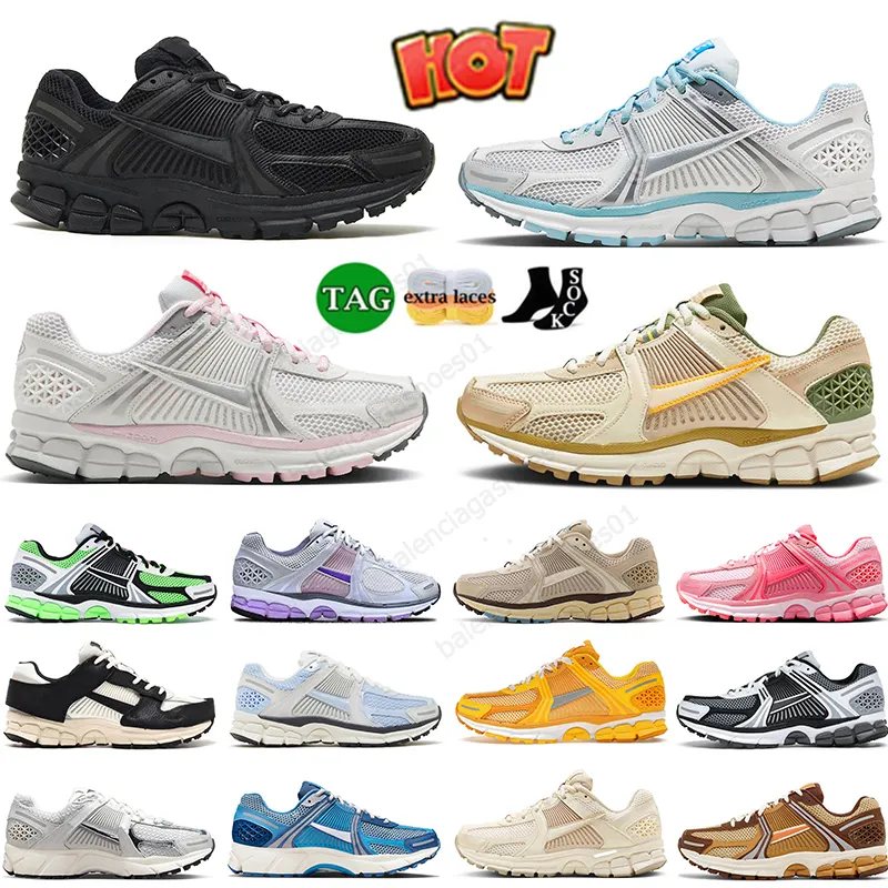 Vomero 5 Photon Dust Scarpe da corsa Vast Grigio Antracite Giallo Ocra Uomo Donna Cobblestone Piatto Peltro Panda Nero Scarpe da ginnastica da esterno Sneaker Taglia EUR36-45