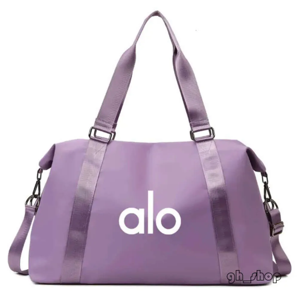 Aloyoga Bag Designer Al Aloos Yoga Fitness Bag Portable Yoga Bag Women's Wet and Dry Sepatreation防水大容量荷物短距離旅行バッグ9561