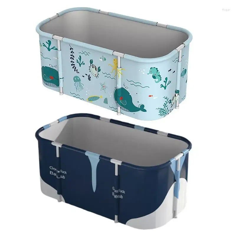 Storage Bags Portable Bathtub Large Capacity Foldable Efficiently Maintaining & Cold Temperature Bathroom Folding SPA Tub For