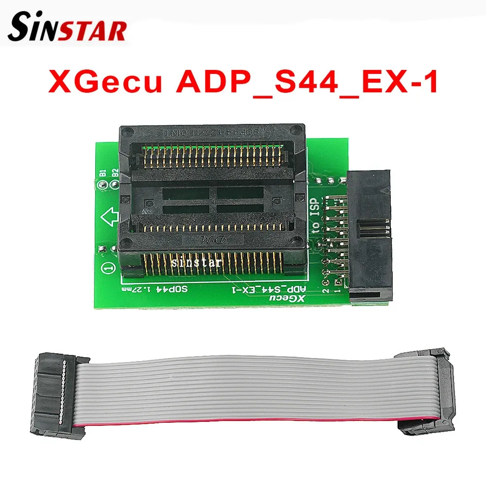 XGECU ADP_S44_EX1SOP44 127MM PSOP44SOP44SOIC44 ICS T48 TL8663G 프로그래머 전용 ISP 케이블 240227을위한 특수 어댑터