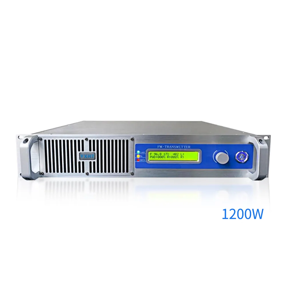 YXHT-1, 1.2KW FM Transmitter 1200W Stereo Broadcast Equipment For School, Church, Radio Stations