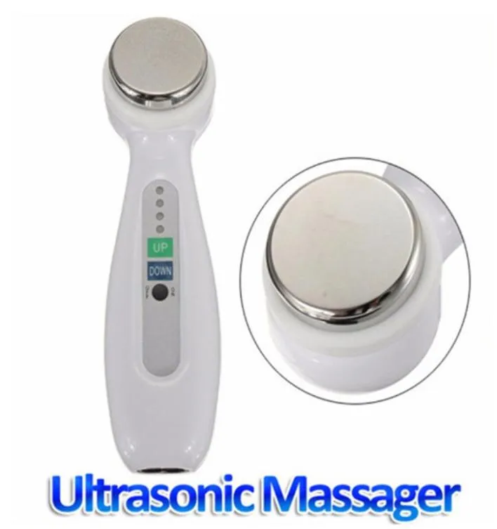 MOQ 1PCS Portable Handheld Ultrasound Therapy Body Massage 1MHZ Ultrasonic Facial Massager Beauty Machine Home Use5110573