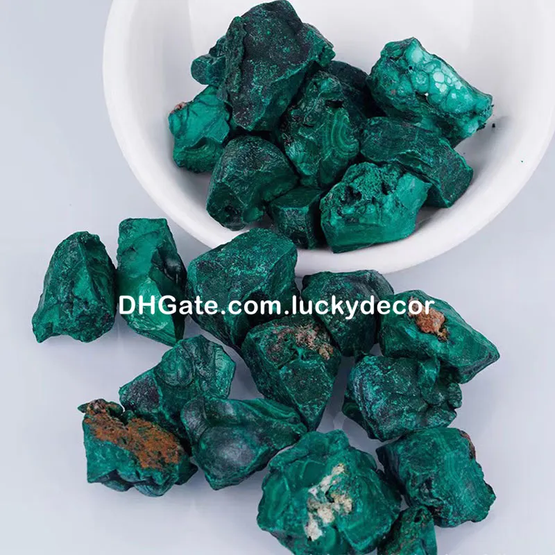 Malachite pietra grezza cristallo splendido arredamento spirituale per la casa a forma libera grezza naturale Africa malachite pietra preziosa campione minerale chakra del cuore guarigione Reiki altare griglia