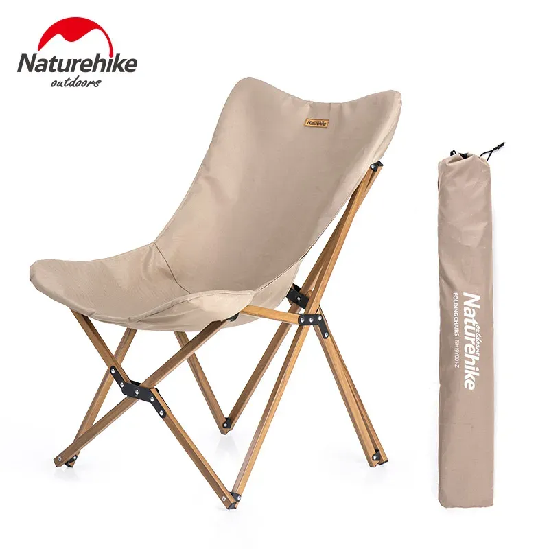 Furnishings Naturehike Portable Ultralight Outdoor Folding Lazy Backrest Chair Camping Stool Fishing Picnic Seat