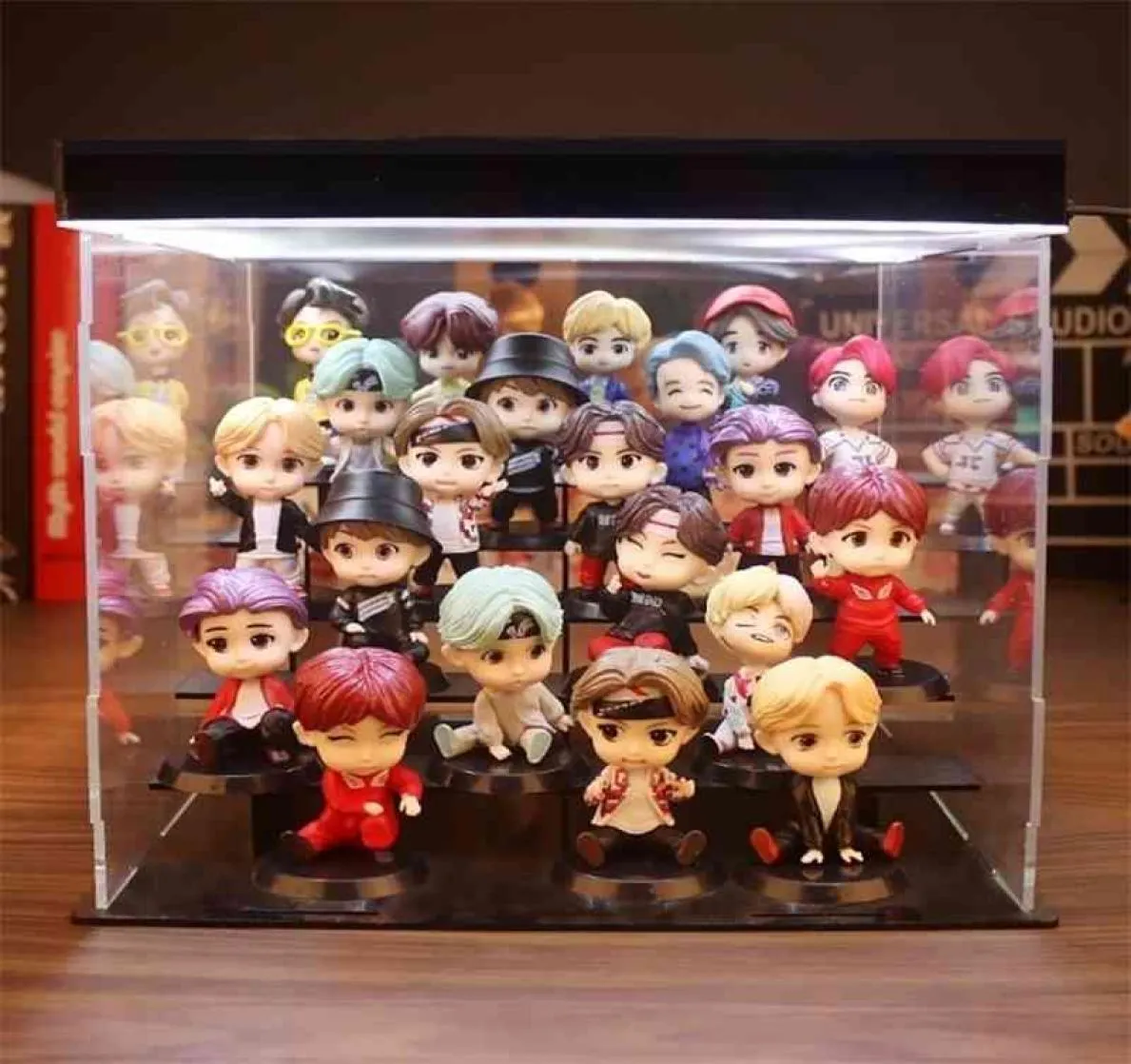 souvenir toysblind box Action figuresBTS bulletproof youth group Korean doll handmade tinytan same style gift for women aroundgif9882284