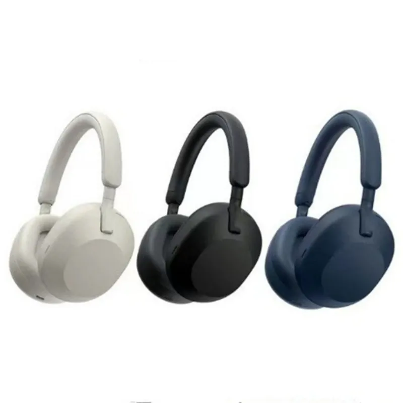 XM5ヘッドフォンヘッドマウントBluetoothヘッドフォン真ステレオワイヤレスヘッドフォン卸売工場スマート小売ボックスDHL付きノイズキャンセルプロセッサー用スマート