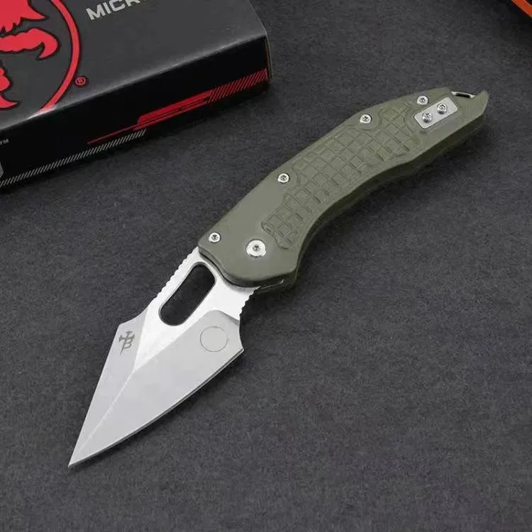 Combat Micro 169RL-11FRGTBK MT Knife M390 Stalowe ostrze G10 radzi sobie z walką taktyczną noże samoobrony EDC Pocket Tools