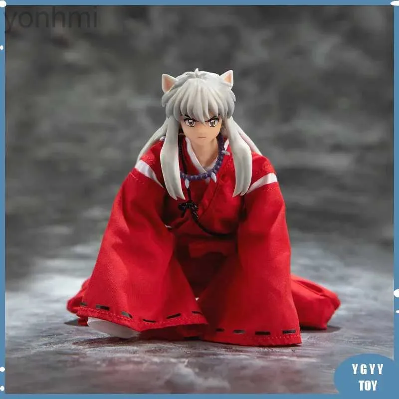 Figurines d'action Dasin Gt Inuyasha Figurine d'action originale assembler modèle Anime Figurine 1/12 16 cm Pvc Collection Statue poupée enfants jouets de noël ldd240314