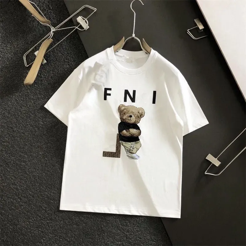 Designer masculino feminino de rua de rua masculino camisetas de manga curta casais impressão de cartas Tops Tamanho asiático m-2xl