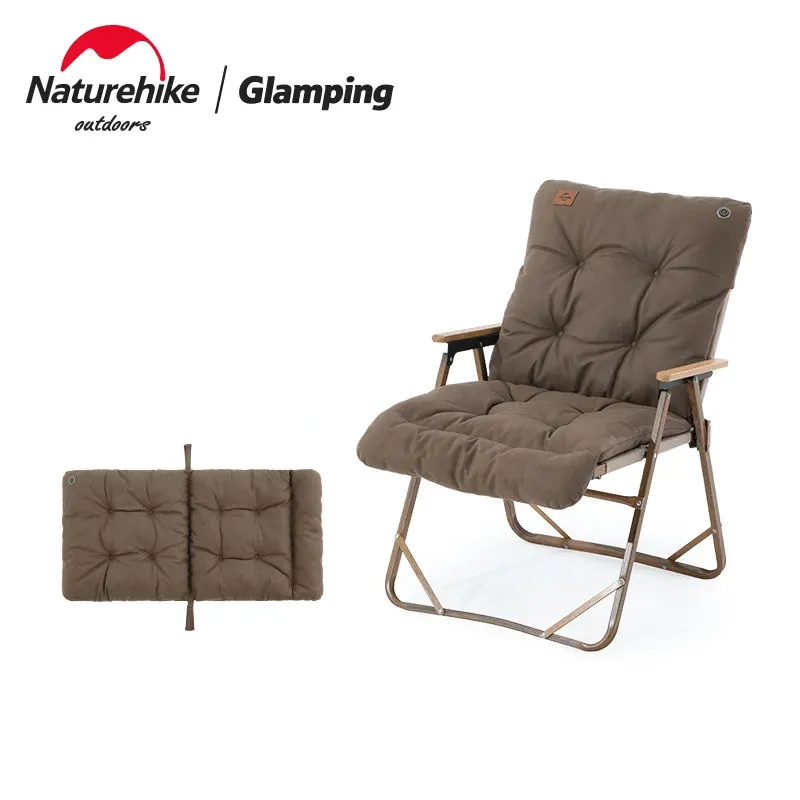 Mobilier NatureHike Single Soupt Cover confortable Outdoor Camping Home Chifing Chair Cushion Canapa Cushion non inclus chaise