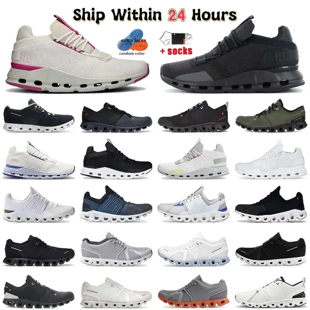 2024 OnCloudnova Designer Shoes Nova Pink White Pearl x3 Tennis shoes Iron Hay black Neon rose red men's and women's outdoor training sneakers Casual walking shoes