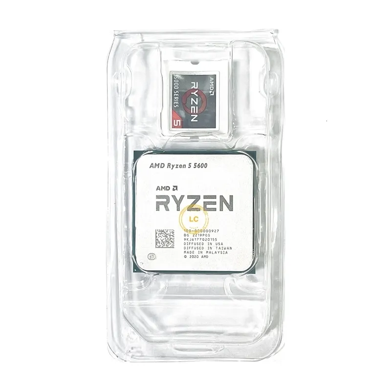 Ryzen 5 5600 R5 35 GHz Sixcore Twelvethread CPU 프로세서 7NM 65W L332M 1000000000927 소켓 AM4 NO FAN 240318
