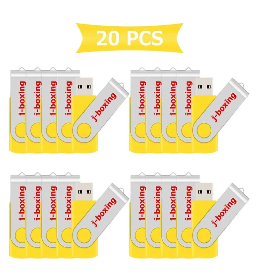 Bulk 20pcs Schwenk 4 GB USB -Flash -Laufwerke Hochgeschwindigkeits -Metall -Flash -Speicherstift für Computer Laptop Tablet Daumen Penstanlaufspeicher MUL3226786