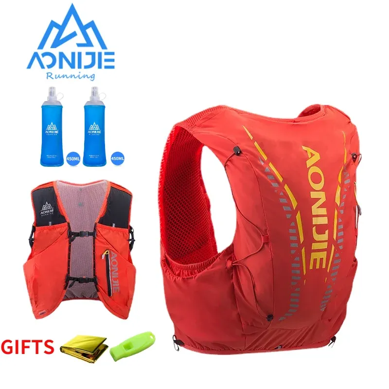 Dardos aonijie c962 pele avançada 12l hidratação mochila pacote saco colete balão de bexiga de água macia para caminhadas trilha corrida maratona