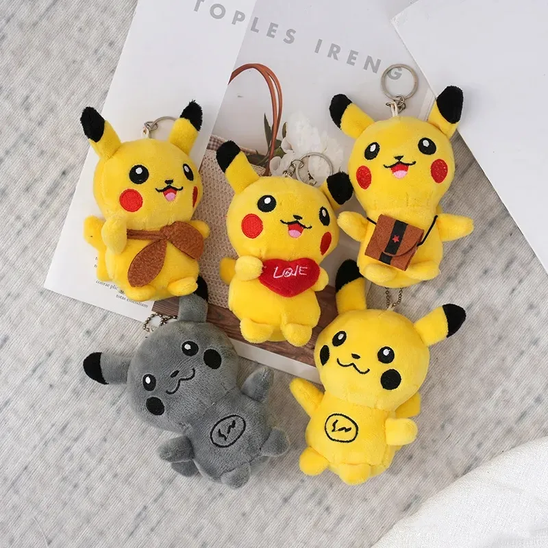 Fabricantes por atacado 5 Estilos de Baoke Pikac Plush Toys Film e Televisão Dolls periféricos pendurados para crianças infantis