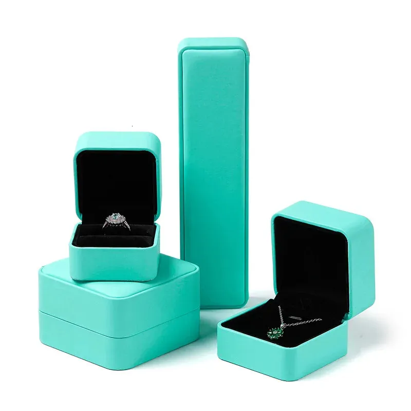High Quality PU Leather Jewellery Box for Rings, Pendants, Bracelets ...
