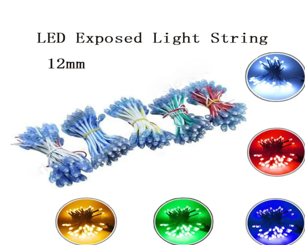 LED-pixelmodule Diffuus digitaal LED-lichtslang DC12V Full Color Kerst IP68 waterdicht licht voor reclameborddecoratie6805751