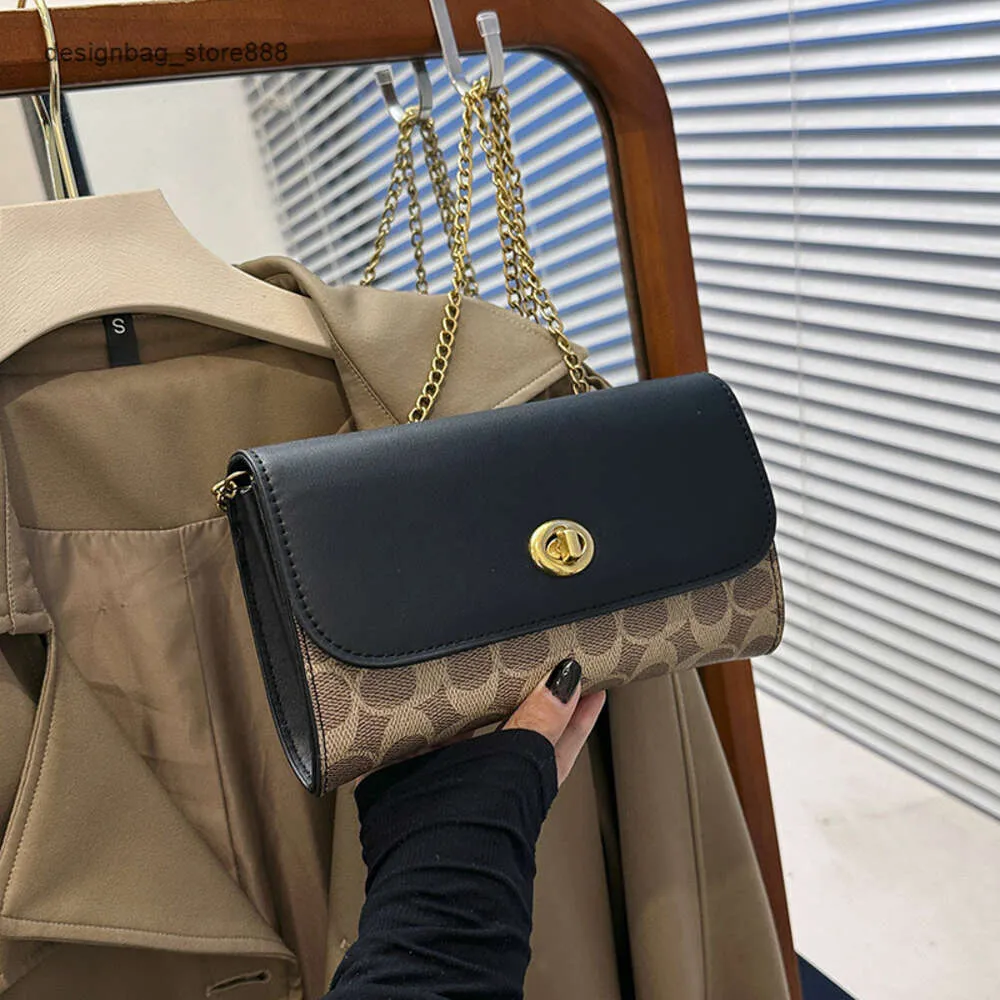 Stijlvolle handtassen van topontwerpers Nieuwe herfstmode Damestas Lichte luxe Veelzijdig Klein Vierkant Hoogwaardig Wtern-stijl Eén-schouder Crossbody