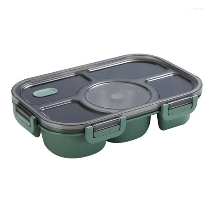 Dinnerware Bento Box Style Container Storage Lunch For Kids With Soup Cup Japanese Snack Insulated CNIM