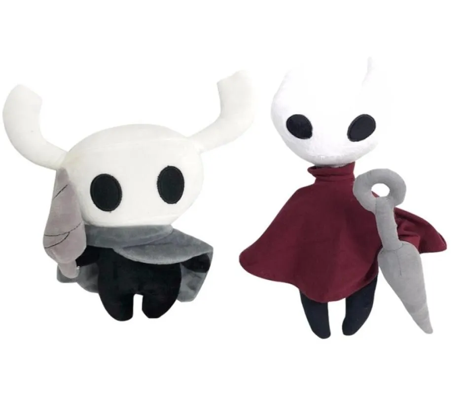 Gioco Hollow Knight Peluche Figura Fantasma Animali di peluche Bambola Giocattoli per bambini per bambini Regalo di compleanno LJ2011261552241