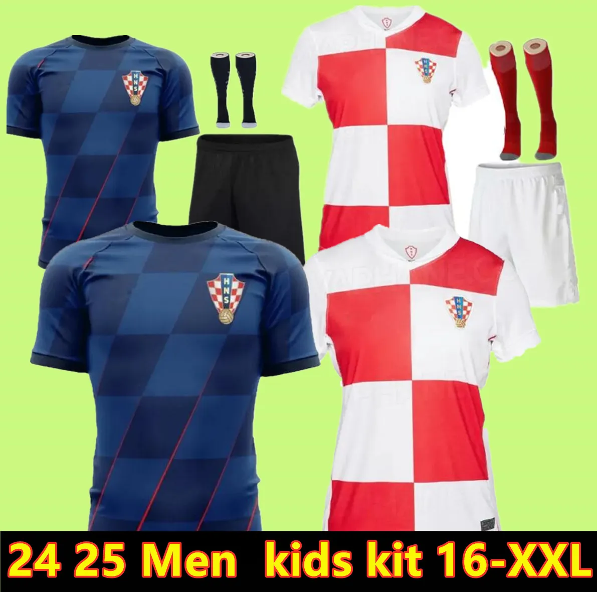 2024 유로 컵 모드 축구 유니폼 크로아티아 대표팀 24 25 Brekalo Perisic Football Shirt Brozovic Kramaric Rebic Livakovic Home Away 남성 키트 유니폼