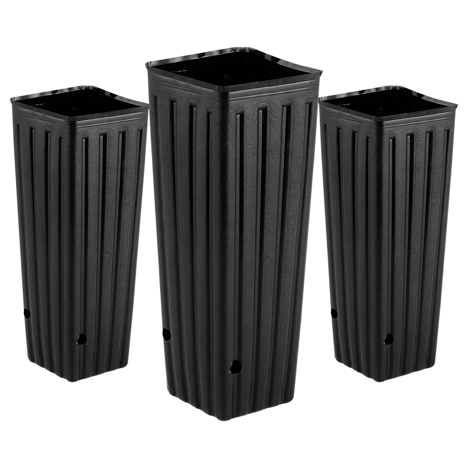 Väskor Krukor odlar barnkammare Tall Planting Deep Growing Garden Plastic Pouches Gardening Start Planter Flower Large Sprout