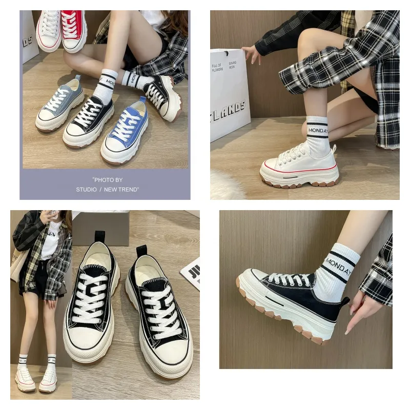 New Designer shoes sneaker trainer Casual shoes denim leather white green red blue fashion platform mens low trainers Size GAI
