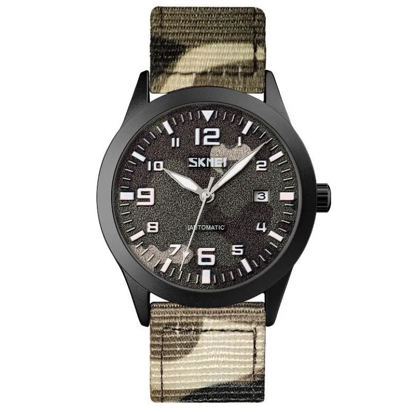 Mechanical 41mm men's sports watch waterproof woven cloth bag weaving process watches 04254n