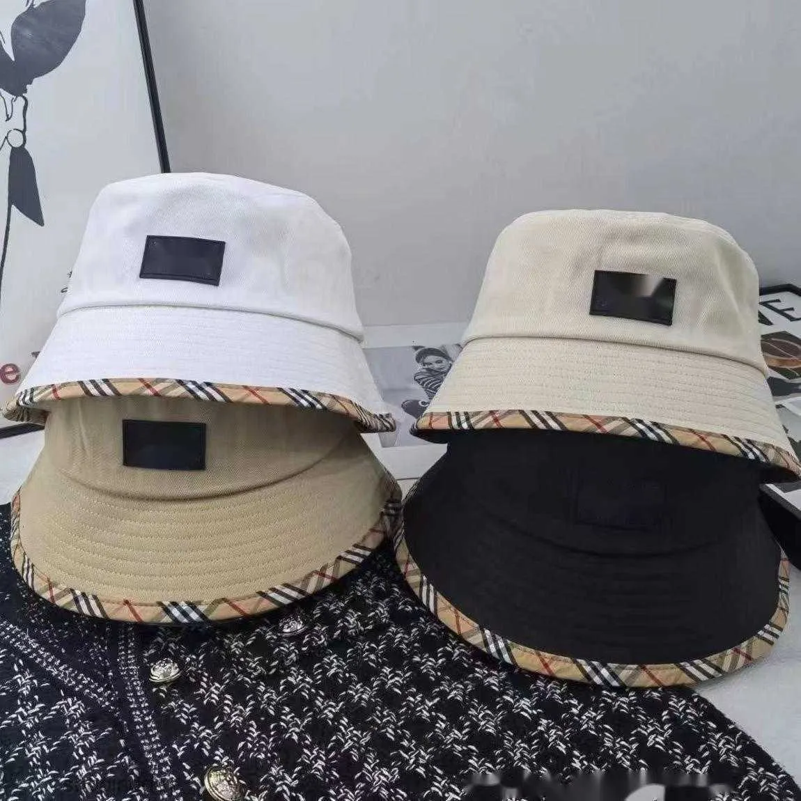 2024 Womens Multicolour Canvasable Canvas Ducket Hat Massioners Bur Letter Caps Hats Men Summer Fixerman Ponnet Bonnet Sun Casquette Bcgl3