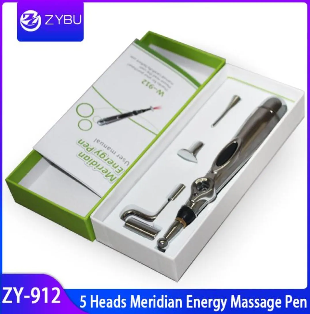 Neuankömmling Massagegerät 5 Köpfe Elektronischer Akupunktur-Massagestift Meridian-Energie-Heilmassage Körpergesundheitsmassage Meridian-Energie P8844850