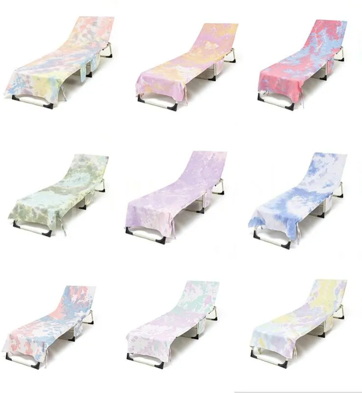 Serviette de Chaise de piscine avec poches latérales, housse de serviette en microfibre pour chaise longue, piscine, bain de soleil, jardin, plage, el DE5032702711