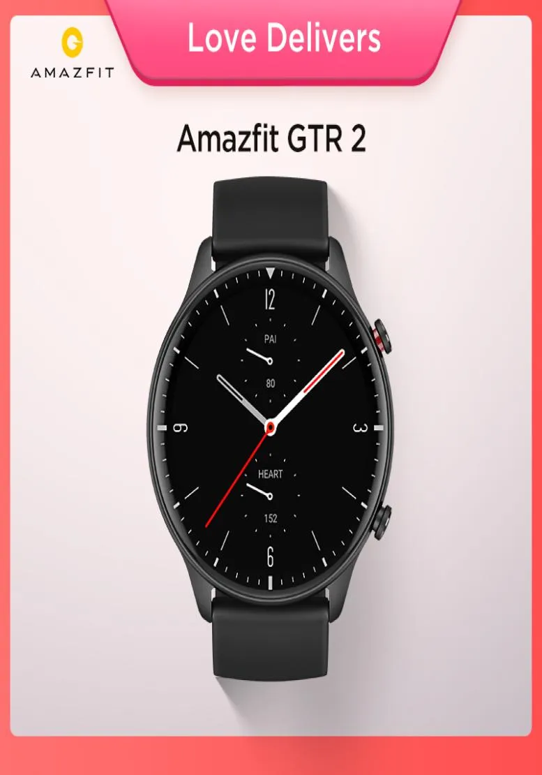 新しいAmazfit GTR 2スマートウォッチ14日バッテリー寿命