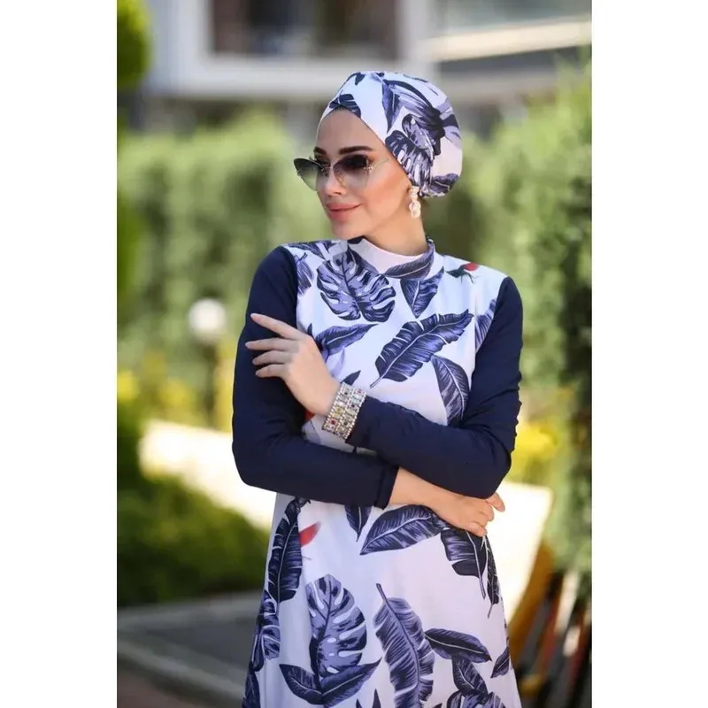 Long Sleeve Swimwear: Womens Modest Printed Set Full Coverage Islamic  Swimwear, Stretch Fabric, Ideal For Swimming & Water Sports From Bai07,  $14.44 | DHgate.Com