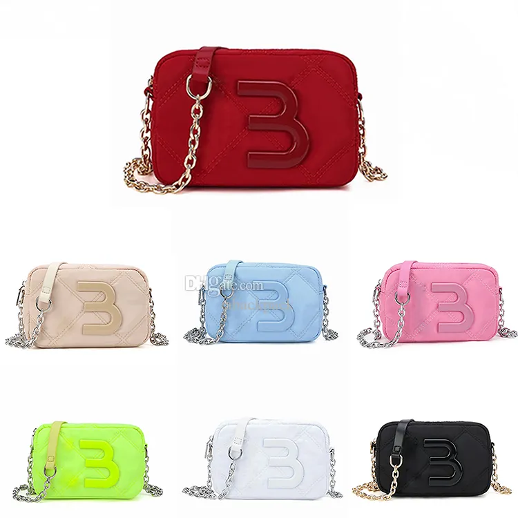 Mode Nylon broderie épaule BIM BA et Lola lettres chaîne sac pour femme sac à bandoulière de haute qualité tailles 13*6.5*19CM