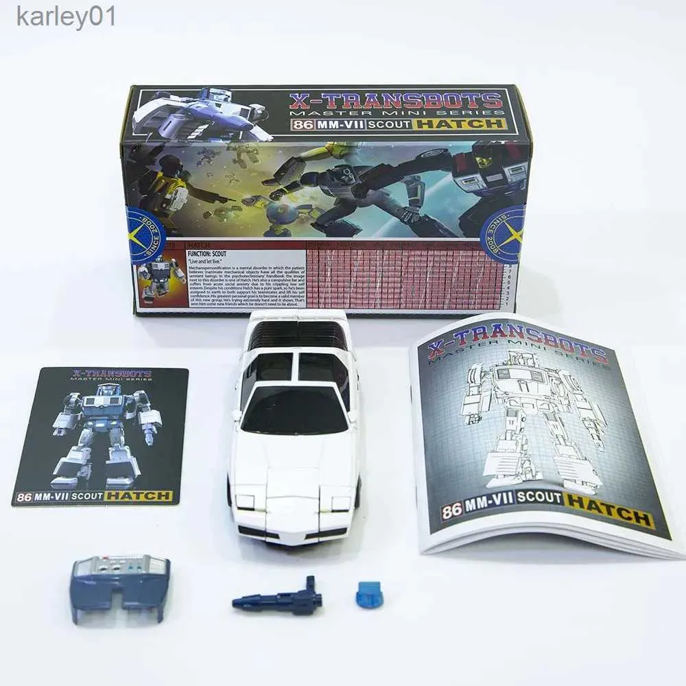 Transformation Toys Robots New Transformation Toys Robot X-TRANSBOTS MM-VII Hatch Tailgate Action Figure In Stock YQ240315