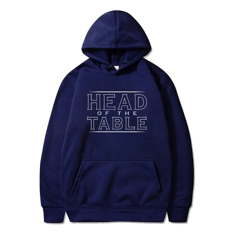 Mens Hoodies Roman regerar huvudet på bordet hoodie långärmad streetwear kvinnor män huva tröja mode kläder