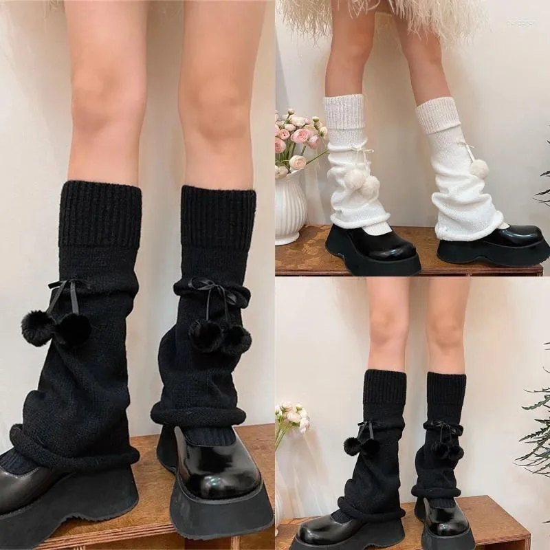 Chaussettes rétro tricotées pour femmes, couvre-pieds chauds, parfaits pour l'automne et l'hiver