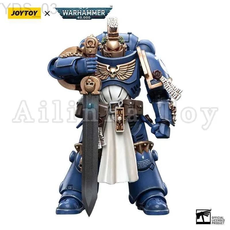 Anime Manga JOYTOY 1/18 Action Figure 40K Company Champion Brother Parnaeus Anime Collection Military Model Free Shipping YQ240315