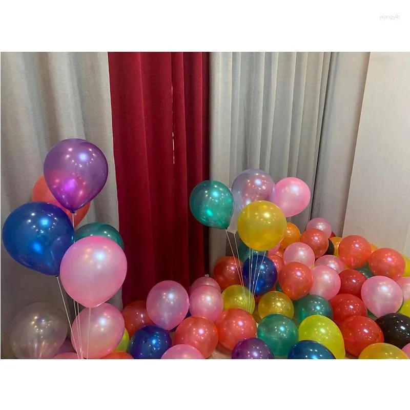Décoration de fête, ballons nacrés de 2.2g, peuvent être utilisés pour les mariages, les anniversaires et autres Occasions