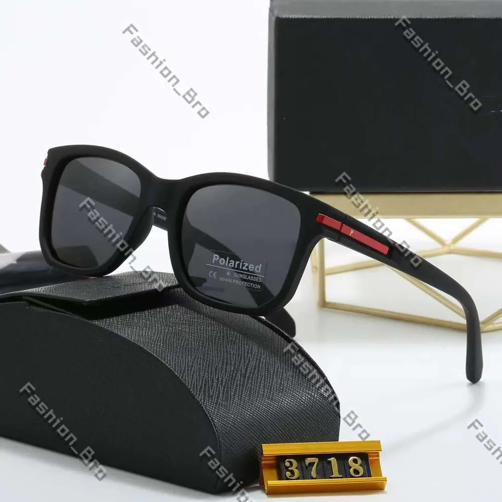 PPDA Designer Solglasögon Män kvinnor Fashion Triangle Logo Luxury PRA Glasögon Full Fram Sunshade Mirror Polariserade UV400 Protection Glasses PPDDAA Solglasögon 785