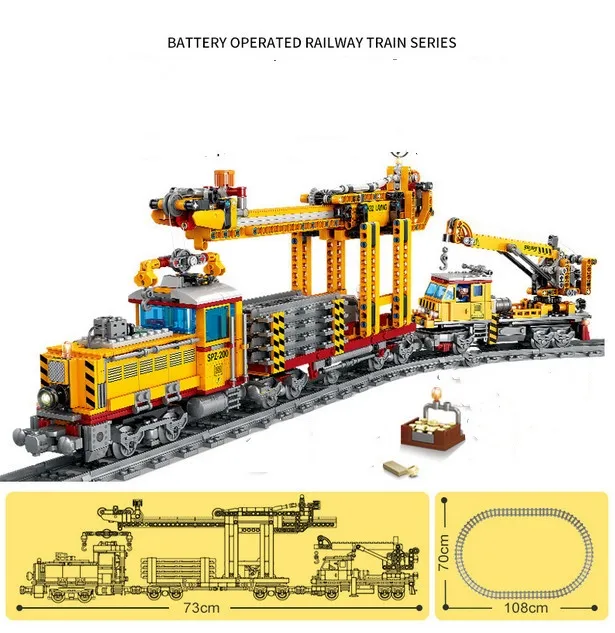 Lot De 67 Rails De Train RANJIMA - Pièces Droites, Courbes, Croix, Inclinées, Compatibles Avec Les Grandes Marques