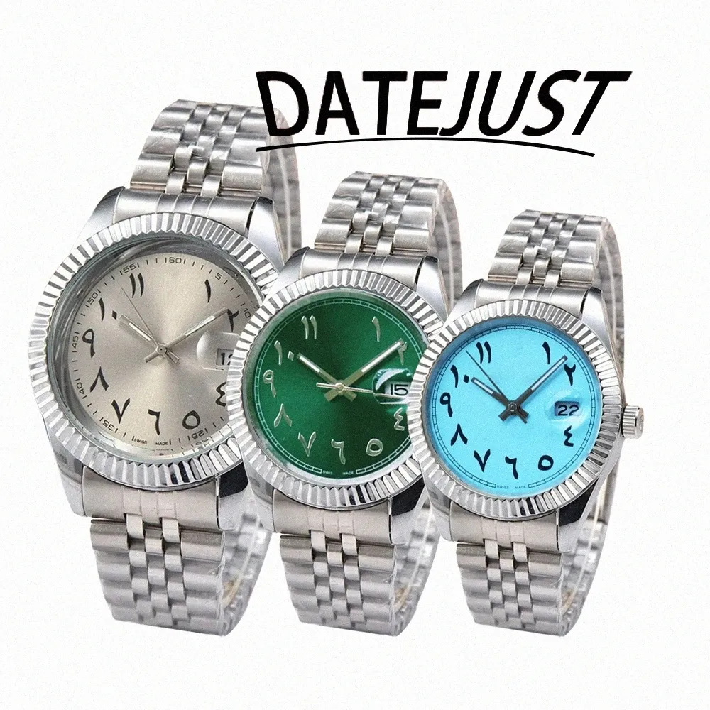 DateJust Mens Watch Movement Watches Womens Watch Digital Dial 18 Colors Men for Men 904L Steel Waterproof 41mm S3op＃のための自動時計＃