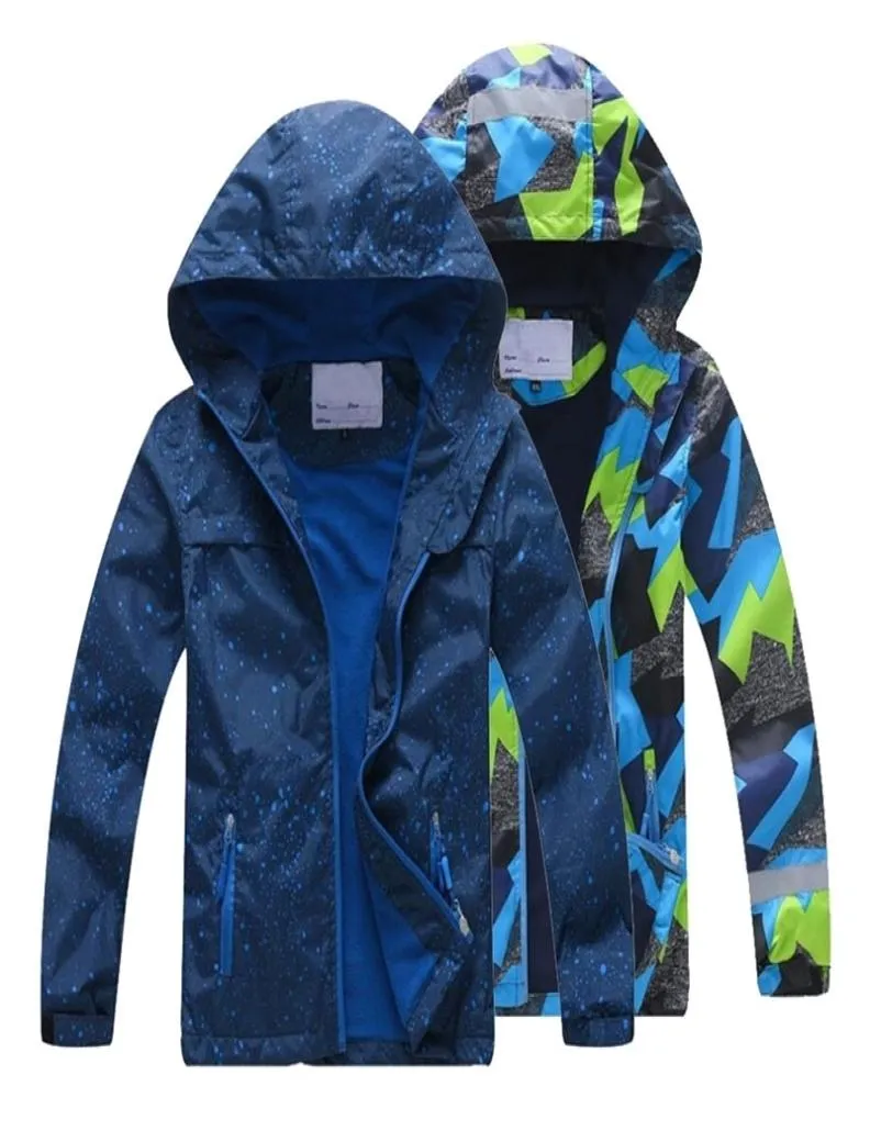 Doubledeck Waterproof Windproof Boys Girls Jackets New 2020 Spring Autumn Children Outerwear Jackets Sport Fashion Kids Coats LJ24611052