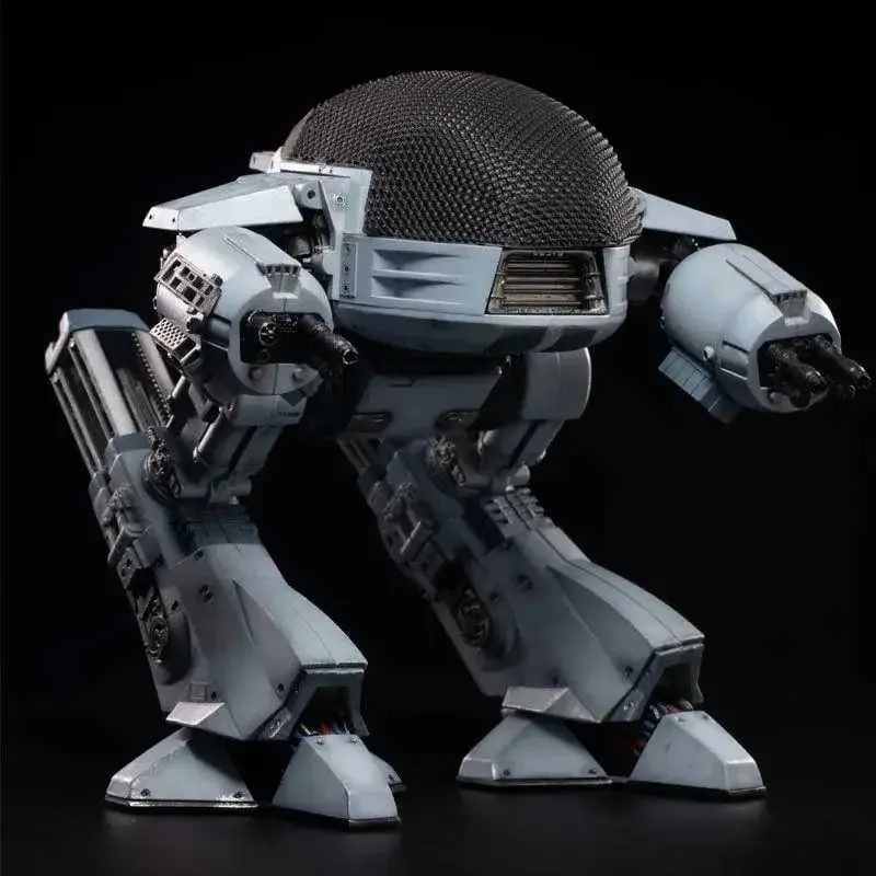 Anime Manga Hiya jouets ROBOCOP ED-209 avec son 14 cm figurine poupée modèle jouet cadeau de noël YQ240315