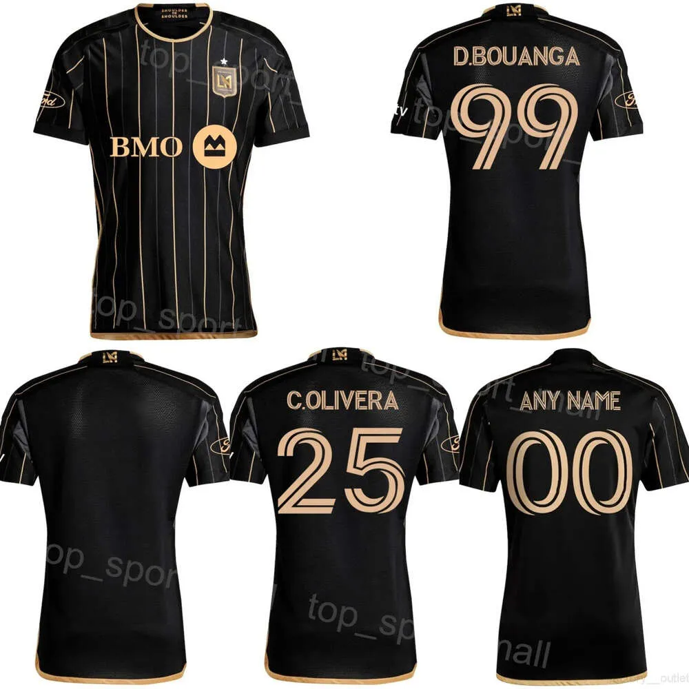 2024-2025 Maglia da calcio LAFC Los Angeles FC 19 BOGUSZ 11 TILLMAN 99 BOUANGA 33 LONG 3 MURILLO 24 HOLLINGSHEAD 6 SANCHEZ 25 OLIVERA 30 PALENCIA Maglia da calcio Kit