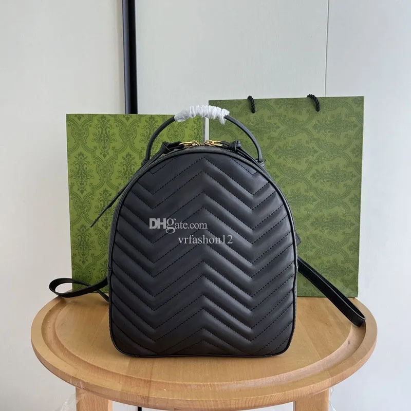 Luxury Designer Backpack For Women Large capacity Ladies Girl Schoolbag Travel Bags